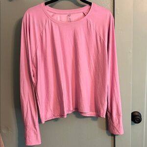Beyond Yoga Pink Long Sleeve Sweatshirt